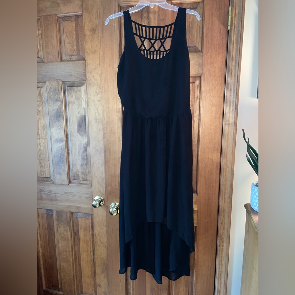 Women’s Black High Low Dress
